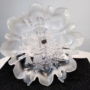NWT Mikasa Christmas Story serving platter 13.5"